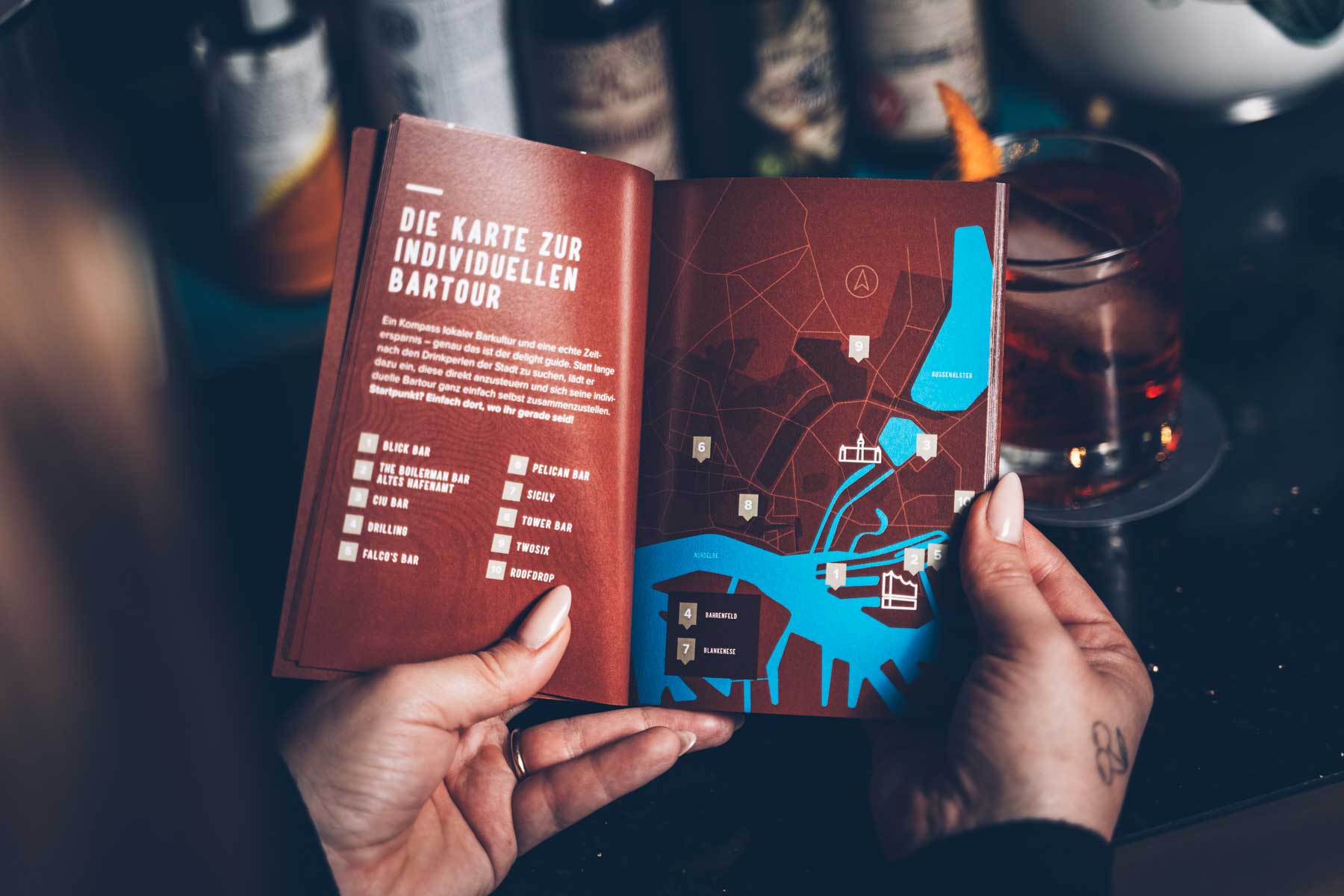 delight guide 2026 Hamburg Karte